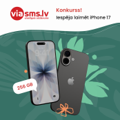 Laimē iPhone 17 ar VIASMS.lv